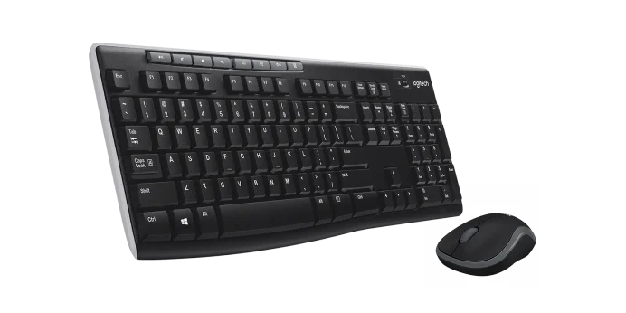 AlKhatib Technical Center-مركز الخطيب التقني,Logitech MK270 WIRELESS KEYBOARD AND MOUSE COMBO - كيبورد وماوس لاسلكي مكتبي