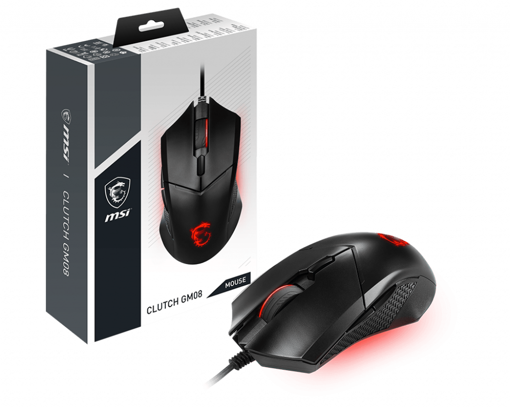 AlKhatib Technical Center-مركز الخطيب التقني,MSI CLUTCH GM50 GAMING Wired MOUSE - ماوس ألعاب سلكي